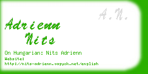 adrienn nits business card